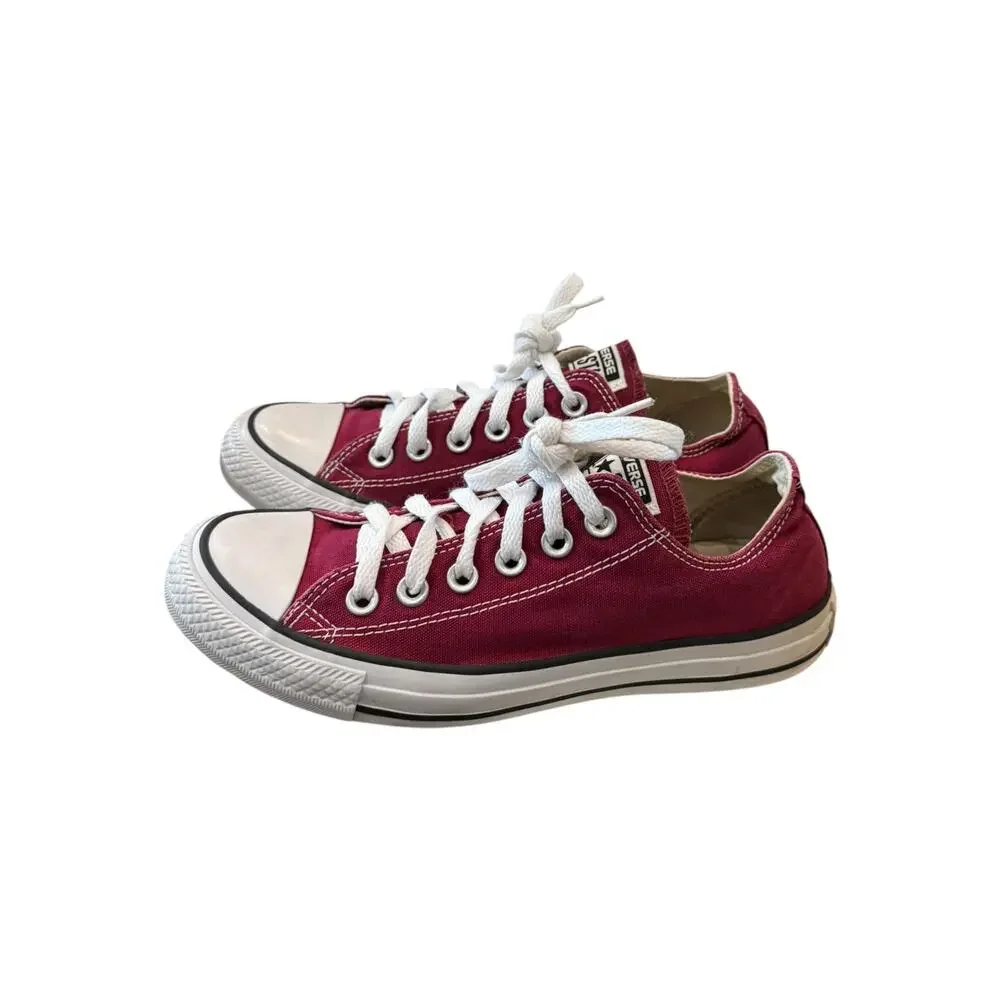 Converse Chuck Taylor All Star Ox Burgundy Canvas Women’s 7 Men’s 5
